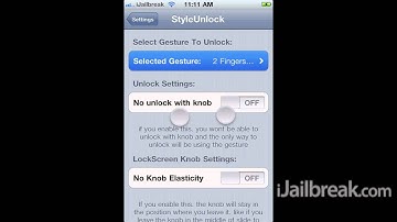 StyleUnlock Cydia Tweak: Unlock Your iPhone, iPod Touch, iPad Using Gestures