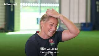 Allianz Squad Mates challenge with England Rugby's Red Roses!