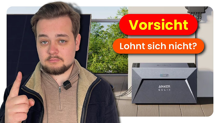 Kaufe KEINEN Speicher für dein Balkonkraftwerk wenn ...