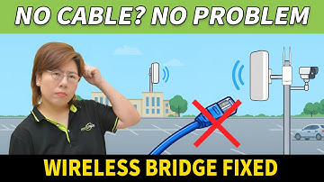 Wireless Bridge Setup for IP Cameras & AP without Cable Run | Parking Lot Surveillance Guide