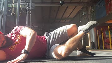 Active Range Hip External Rotation - Side Lying