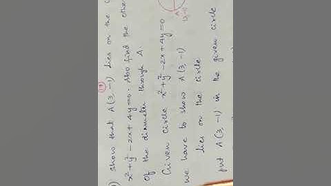 kp sir circles video 14 ex A II (sum 2)