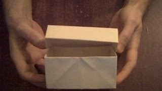 Шкатулка из бумаги оригами  Stash Paper Origami(По этому видео вы можете сделать шкатулку из бумаги, для этого вам понадобится бумага А4. Здесь показано..., 2014-03-13T12:27:36.000Z)