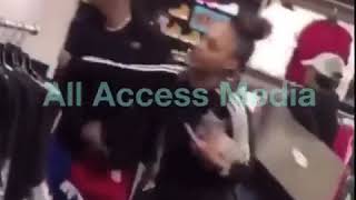 NBA YOUNGBOY ALMOST GETS INTO FIGHT AT LENOX MALL
