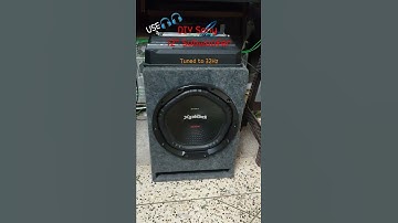 Thumbnail of 12" Sony Subwoofer Bass Test