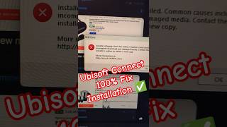 100% fix ubisoft connect installation ✅