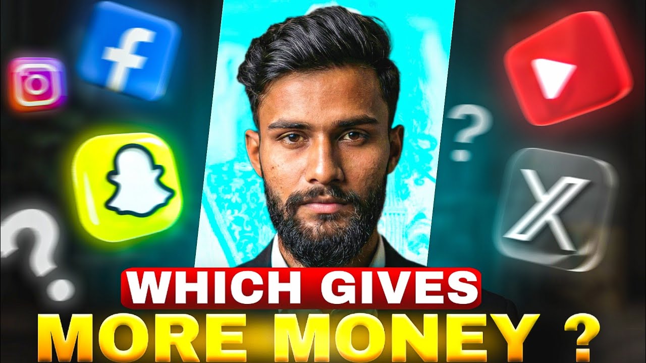 TWITTER VS YOUTUBE VS INSTAGRAM VS FACEBOOK | WHICH PLATFORM HAS MORE MONEY