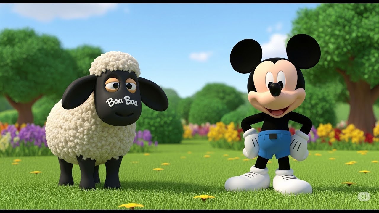 Baa Baa Black Sheep & Mickey’s Magical Adventure | Fun Kids Story