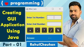 #1 Calculator Application using NetBeans I Java GUI Project | incapp | Rahul Chauhan Sir