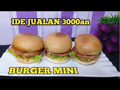 Cara Bikin Roti Burger Mini