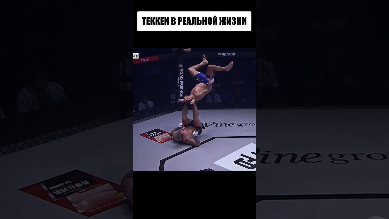 Боец-ниндзя ТВОРИТ невероятные трюки в КЛЕТКЕ и побеждает 🔥😨