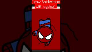 How Can Draw Spiderman with python?