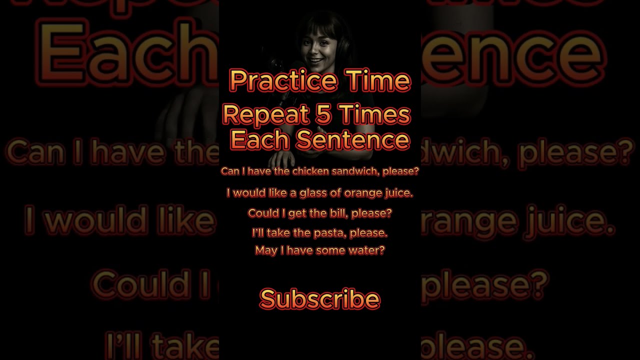 Best Video Ever How To Talk In A Restaurant English Speaking Practice Challenge