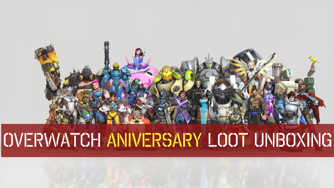 Overwatch - Anniversary Loot Unboxing