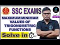Trigonometric | Maximum and Minimum Value of Trigonometric Functions | #maths #trigonometry 