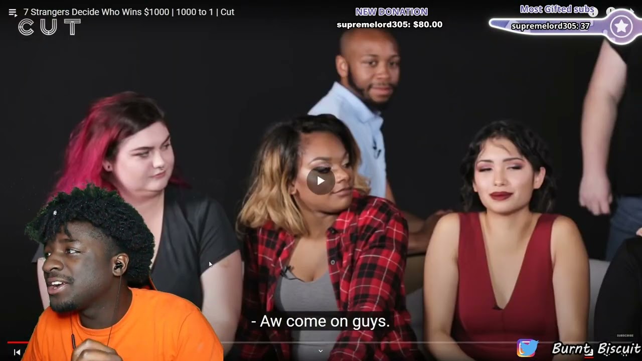 I Dont Wanna Be Black Anymore... 7 Strangers Decide Who Wins $1000 | 1000 to 1 | Cut REACTION!!!