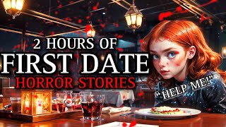 20 TRUE Horrifying First Date Horror Stories MEGA COLLECTION 2 | (#scarystories) Ambient Fireplace