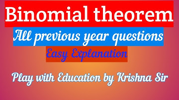 Binomial Theorem (Nimcet Previous year questions) Nimcet paper solution...