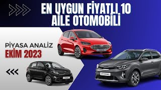 EN UYGUN FİYATLI 10 AİLE OTOMOBİLİ | EKİM 2023 by YAKIT CİMRİSİ 3,202 views 6 months ago 10 minutes, 13 seconds