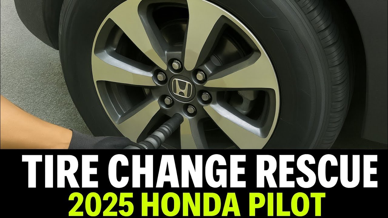 “Tire Change Rescue – 2025 Honda Pilot | QuickTurn Rescue Sarasota”
