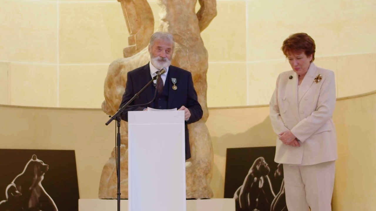 Arts et des Lettres : remise des insignes d'Officier au Musée BOURDELLE