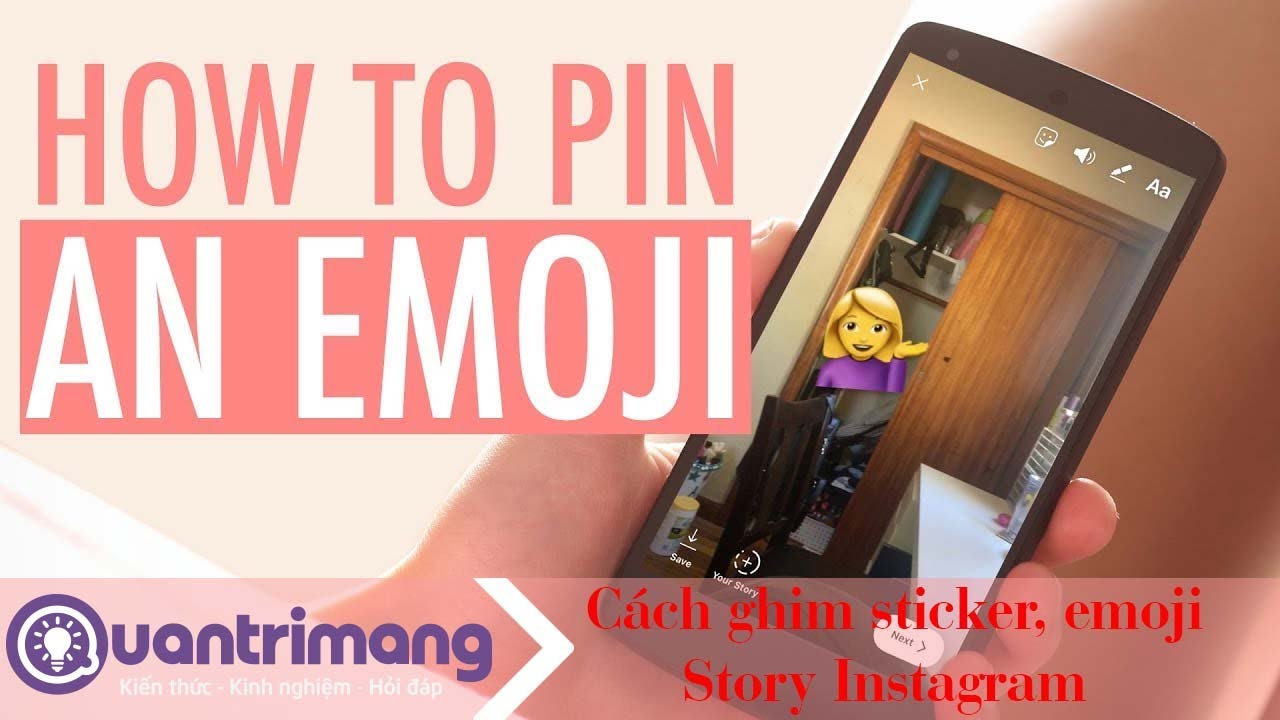 Cách ghim sticker trong Story Instagram - YouTube