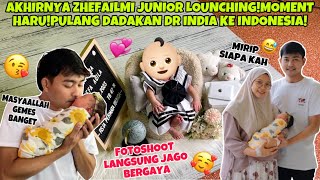 BABY ZHEFAILMI JUNIOR LAUNCHING!PHOTOSHOOT UDAH JAGO GAYA!MASYAALLAH IMUT BANGET! MIRIP SIAPA KAH😁