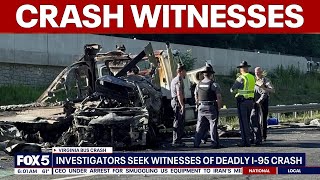 Investigators seek witnesses in deadly I-95 crash | FOX 5 AT 6AM