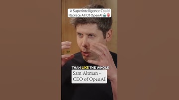 A Superintelligence Could Replace All Of OpenAI @CleoAbram#ai #agi #chatgpt #aiautomation #gpt5