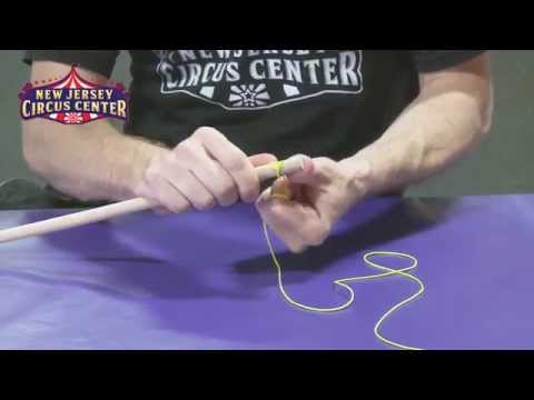 Tutorial de como amarrar seus handsticks Diabolo