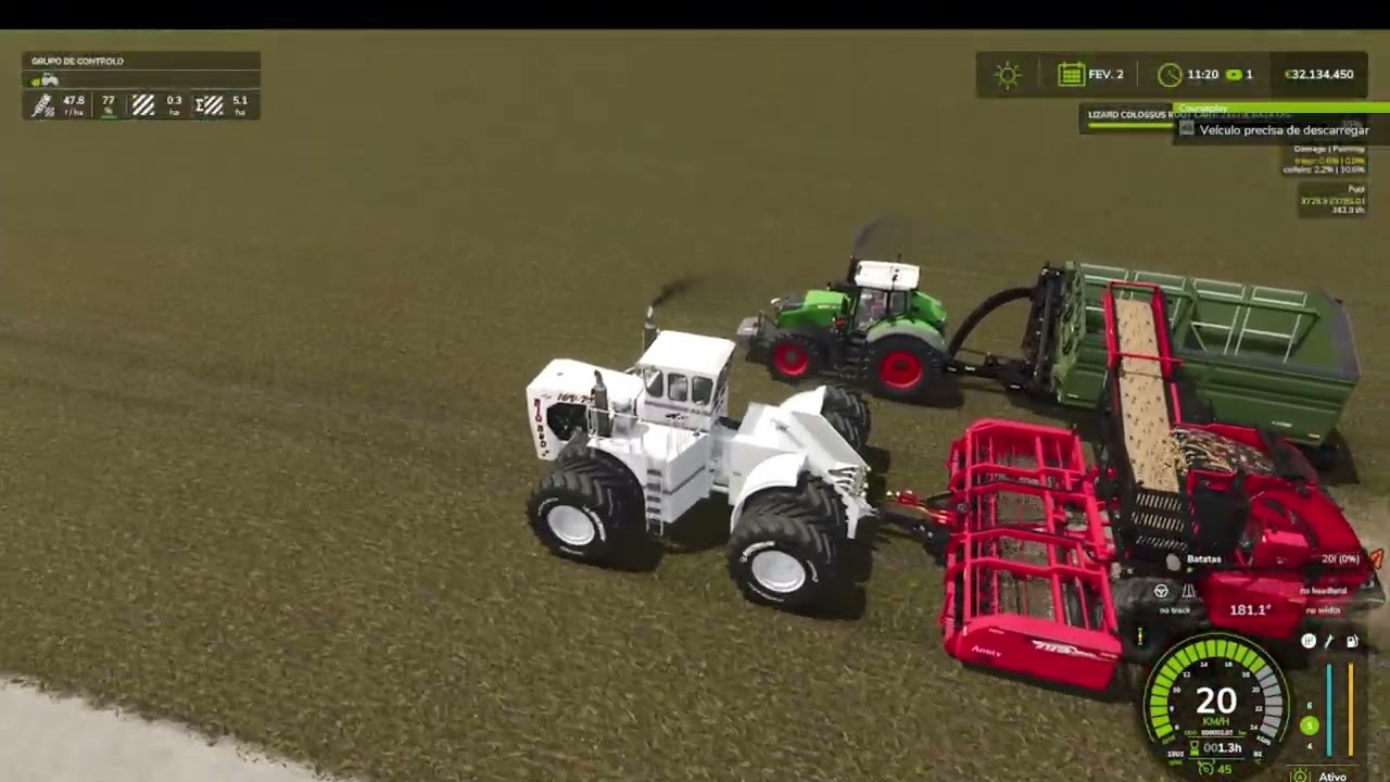 Survival 4x, 30 Hectares, Harvesting Potatoes The FAST Way! | FS25 #44