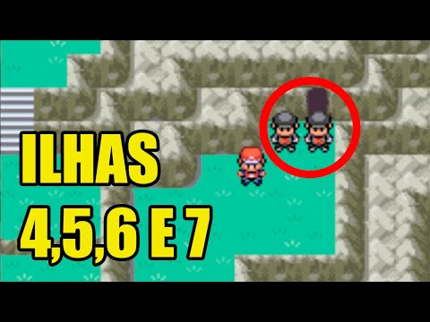 Como Ir Nas Ilhas Secretas (4,5,6 e 7) No Pokémon FireRed