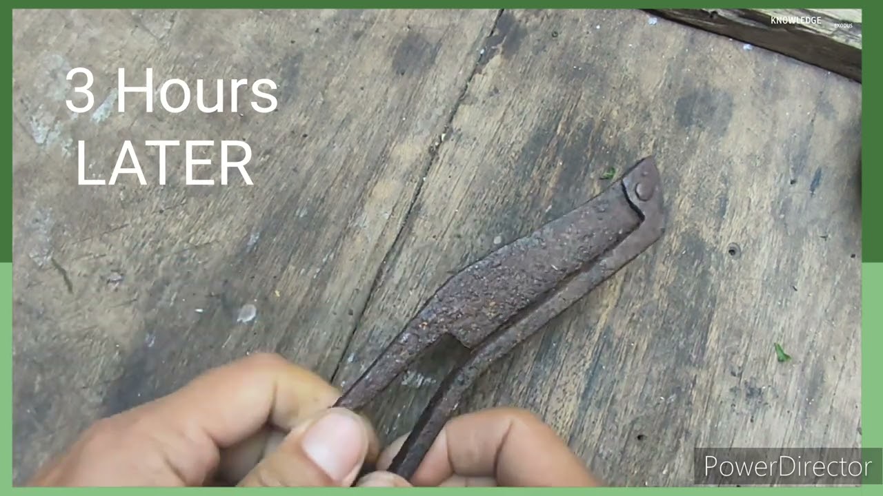 using De-Rust - Anti-Rust Spray MR DIY - don't know how to use it - guide me