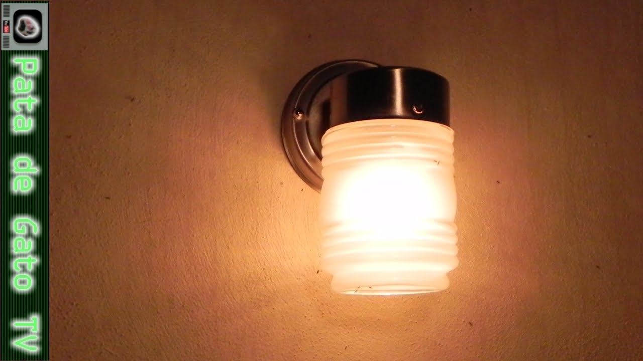 Como instalar una lampara colgante - YouTube
