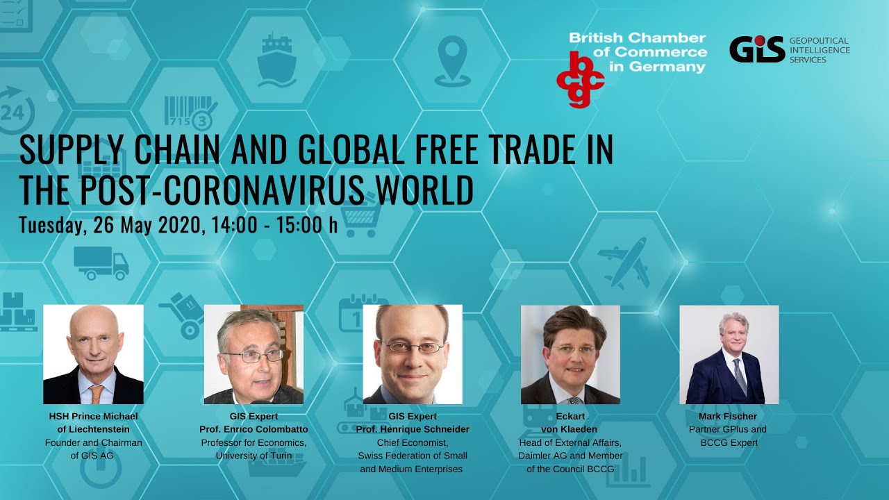 Supply Chain and Global Free Trade in the Post-Coronavirus World - YouTube