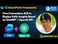 Build a Viva Connections ACE for Daily Insights with ChatGPT / OpenAI API | SPFx Tutorial