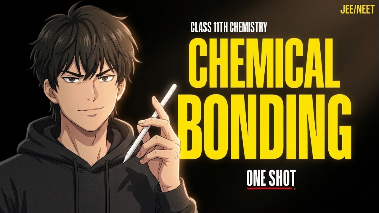 Class 11 Chemistry: Chemical Bonding One Shot | NEET 2026 | JEE 2026 ...