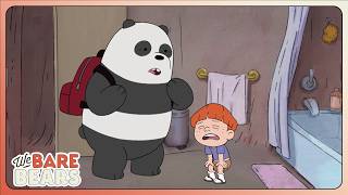 Panda Becomes Lucy's Brother's Babysitter!🐼👦🤧| We Bare Bears Hindi | Lucy Brothers🤩| Full Ep | @c...