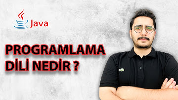 COMP101 JAVA - Programlama Dili Nedir ?