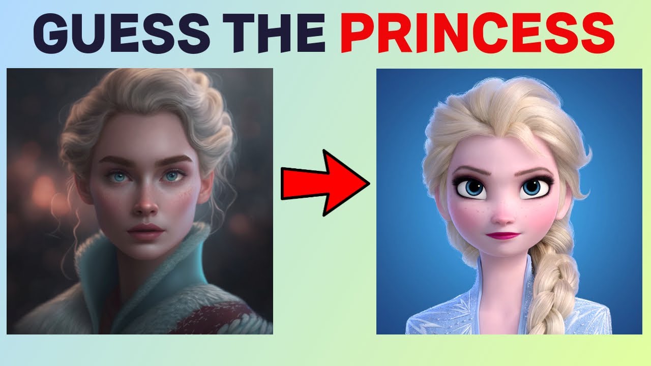 Can You Guess The DISNEY PRINCESS by Human Version? | Disney Princess Quiz