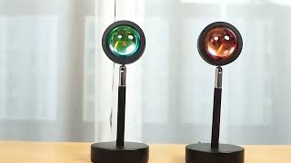 EGR Sunset Lamp Projector Led Night - Sunset Light with 4 Colors