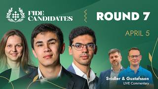 ♟ CHESS | FIDE Candidates 2026 | Round 7 LIVE | Sindarov, Giri, Muzychuk & more screenshot 1