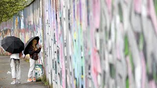 Despite 25 years of peace, these walls still divide Northern Ireland