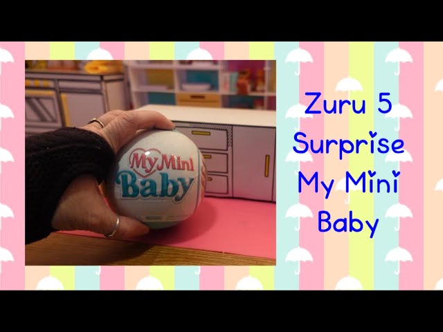 New My Mini Baby 5 Surprise, with 12 sets to collect! Which one is you, Silicone Doll