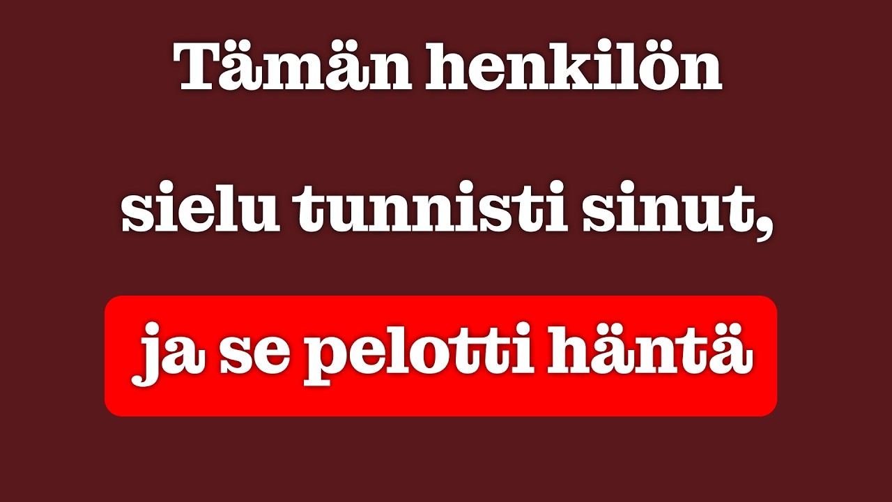 Tämän henkilön sielu tunnisti sinut – ja se pelotti häntä | Carl Jung