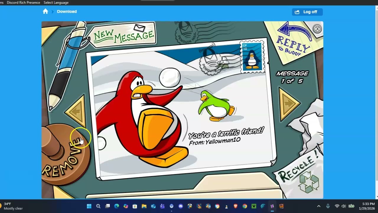 Club Penguin Zero  Hide & Seek Pt 3 W @Legomaster6277 Jan 29 2026