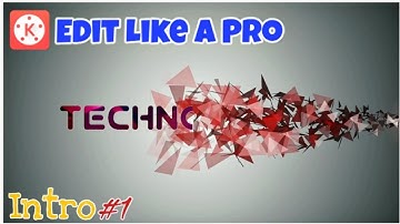 How to make PARTICLES INTRO in Kinemaster|Intro tutorials|TECHNO WORLD