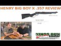 We shoot the henry big boy x 357 kings gun center tv with todd cotta