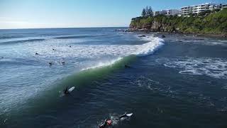 Surfing Sunshine Coast Moffat Head, Moffat Beach Queensland Australia