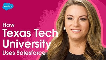 Texas Tech dreams big with CRM + AI + Data + Trust | Salesforce